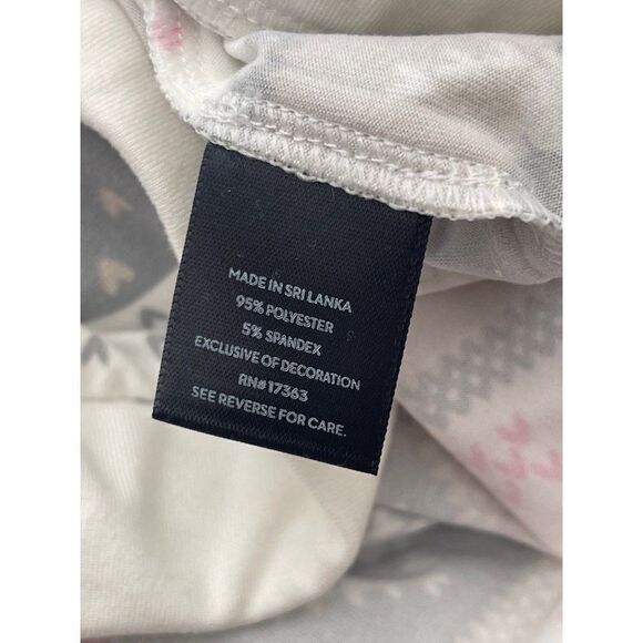 Simply Vera Multicolored Soft 2 Pcs Pajama Set Size S - Picture 9 of 11